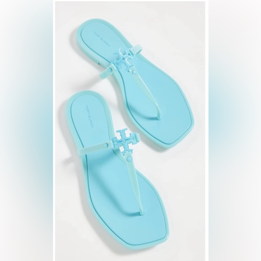 Tory Burch blue sandals